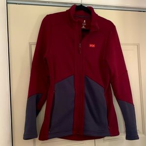 Helly Hansen Maroon Better Sweater Full-zip